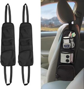 QUICTO 2PCS Car Seat Storage Hanging Bag