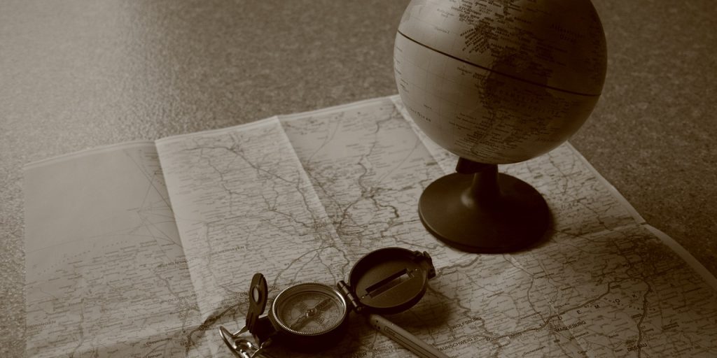 Scavenger hunt route