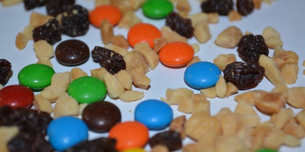 Trail mix is one of the best road trip snacks for long drives