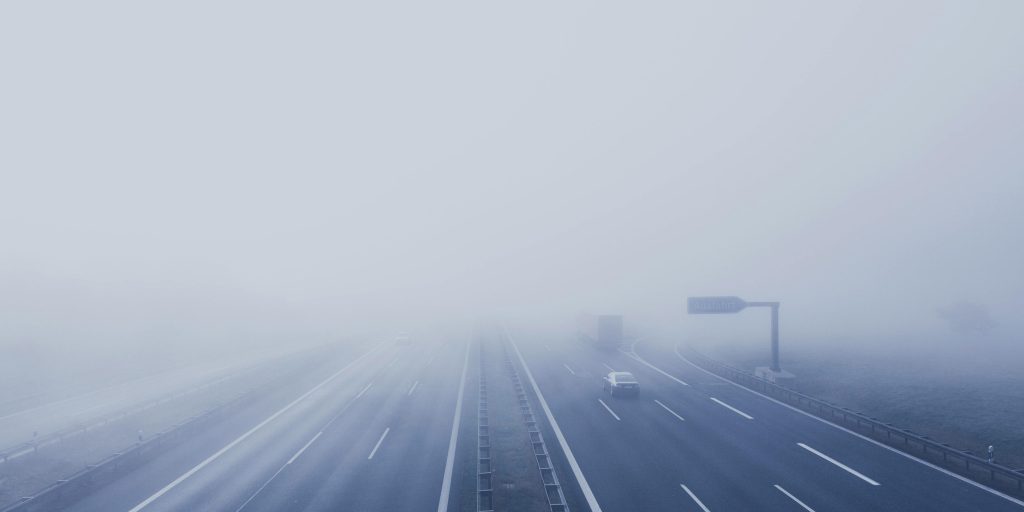 foggy weather conditions